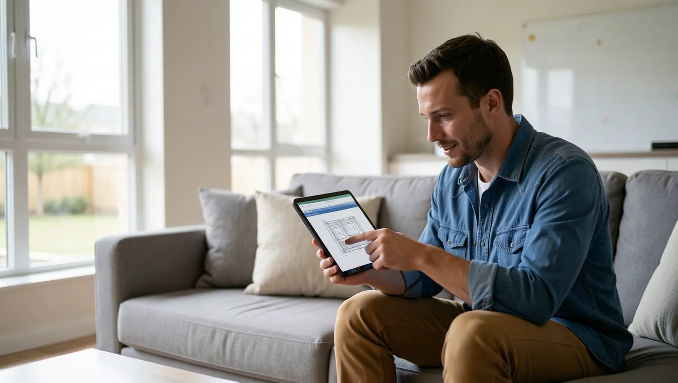 Missouri Contractor Discussing Renovation with Homeowner