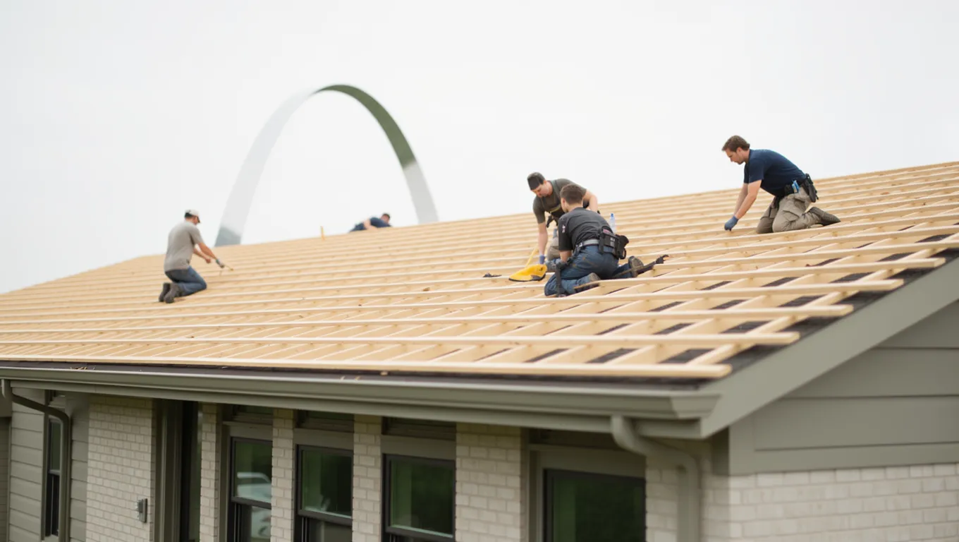 Home Roof Repair Financed with Personal Loans in St. Louis