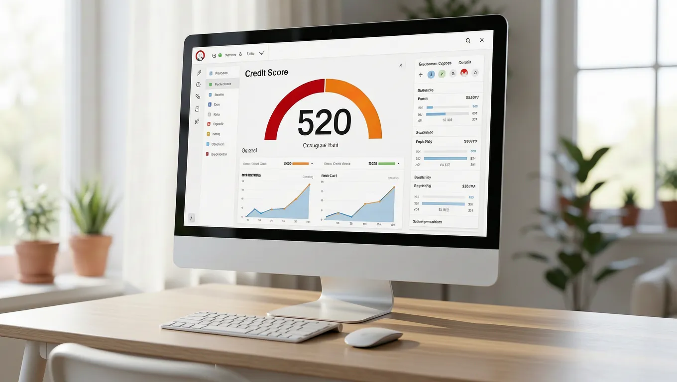 woman reviewing 520 credit score loan options Missouri