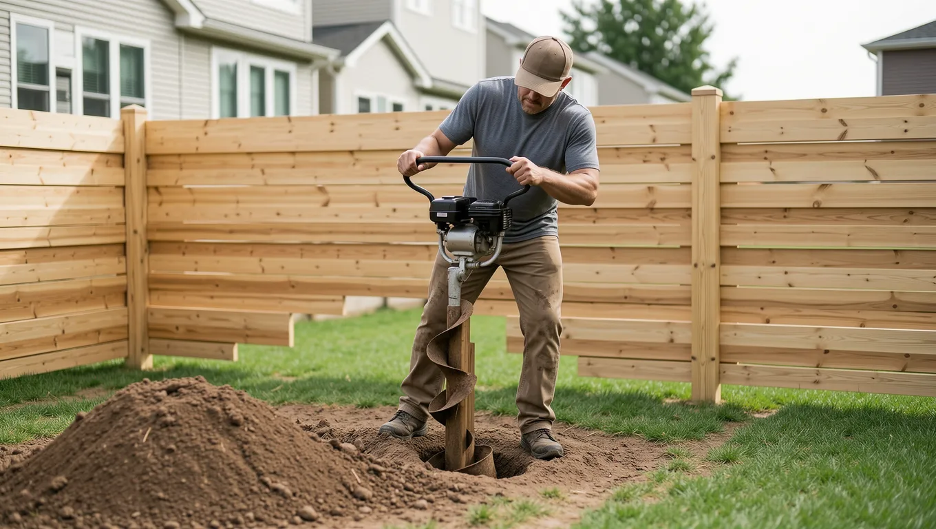 Missouri couple discussing fence loans and financing options